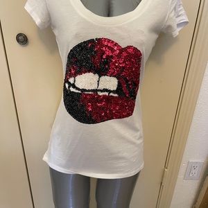 T shirt lips xsmall